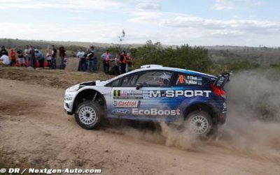 Tanak shines with new Ford Fiesta RS WRC