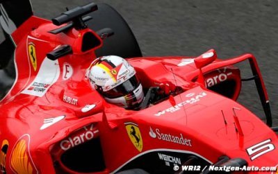 Vettel attendait la pluie aujourd’hui
