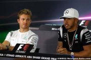 Hamilton ne désire pas renouer son amitié avec Rosberg