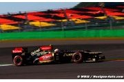 Lotus salue la performance de Grosjean