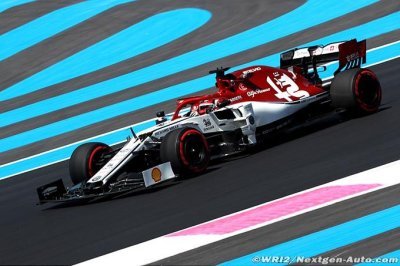 Alfa Romeo a retrouvé des couleurs lors des Libres 2 au Paul Ricard