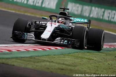 Suzuka, EL3&nbsp;: Hamilton et Vettel au coude à coude, Hülkenberg dans le mur