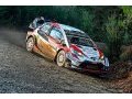 Toyota Yaris WRC tackles a tough gravel double