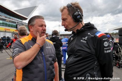 Brown se moque du tapage de Szafnauer autour de l’affaire Piastri