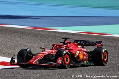 Essais F1 à Sakhir, J2&nbsp;: Leclerc en tête, les horaires modifiés