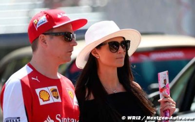 Partner says Raikkonen is no ’Iceman’ at home