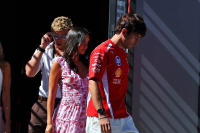 Leclerc baby rumours erupt in Hungary paddock