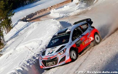 Hyundai takes spectacular podium as Neuville claims 2nd in Sweden