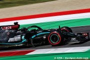 Hamilton salue une piste phénoménale pour sa pole, Bottas contrarié