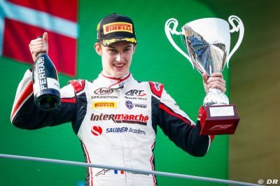 Pourchaire se dit ’né pour être champion du monde F1’, Sauber verra grand pour lui