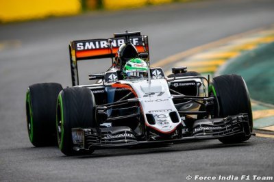 FP1 & FP2 - Australian GP report: Force India Mercedes