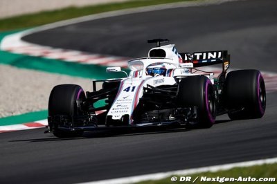 Rowland a vécu un très bon premier test avec Williams