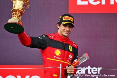 Binotto ’très heureux’ du comportement de Sainz à Silverstone