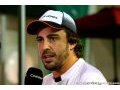 Alonso est ravi que la Formule 1 soit revendue