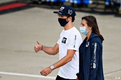 Alors que Gasly continue à performer, Albon n’est pas inquiet
