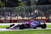 Une 11e place frustrante pour Perez, Ocon en retrait
