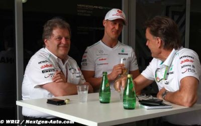Haug en désaccord avec Schumacher sur Pirelli