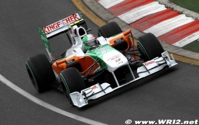 Liuzzi apporte encore des points à Force India