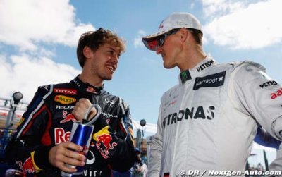 Vettel&nbsp;: J’aurais aimé évoquer mon transfert chez Ferrari avec Schumacher