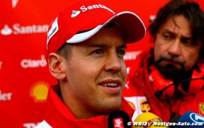 First Ferrari target is a podium - Vettel