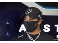 Hamilton : Être le plus grand de tous les temps en F1, ce n'est pas le plus important pour moi