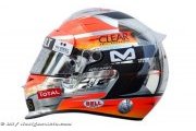 Grosjean change encore de design pour son casque