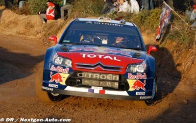 Loeb prend les commandes en Espagne