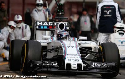 Bottas&nbsp;: la Williams FW37 est compétitive et fiable