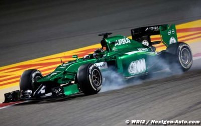 Journée décevante pour Caterham