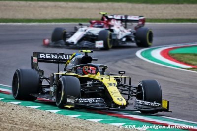 Ocon&nbsp;: ’Une succession de malchance’ conclue par un abandon à Imola