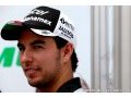 Perez: It's good to know what I'm doing next year