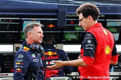 Horner shoots down Ferrari team boss rumours