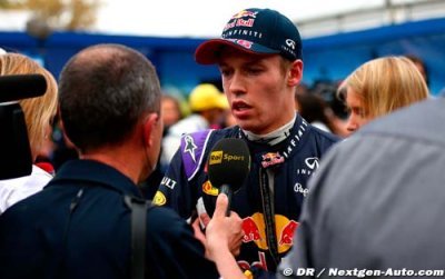 C’était terminé avant que ça commence pour Kvyat
