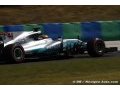 Hamilton et Bottas sont un peu inquiets chez Mercedes