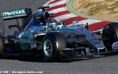 Barcelona II, day 2: Rosberg on top on day two of final test