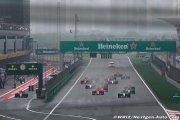 Le programme TV du Grand Prix de Chine