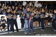 Le temps a manqué à Red Bull pour faire la fête