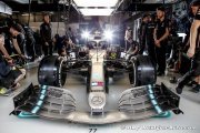 Mercedes tweaks illegal new front wing