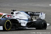 Latifi n'était pas dans le rythme, Russell l'était avant son quasi-tonneau