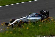 Un vendredi 'pas parfait' pour les pilotes Williams