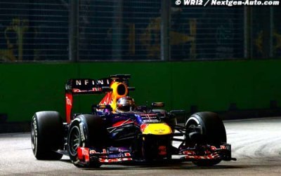 Singapour L3&nbsp;: Vettel ne laisse rien aux autres