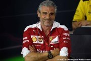 Arrivabene : Ferrari a pris un risque en se focalisant sur la performance