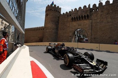 Haas doit encore travailler avec les pneus