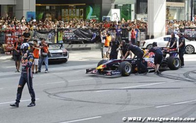 La Formule Un fait chauffer les routes indiennes