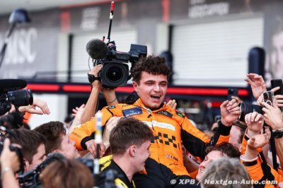 Hill&nbsp;: Norris a ’appris à la dure’ mais avait tout d’un vainqueur de GP