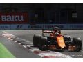 Honda : McLaren est satisfaite de nos progrès à Bakou