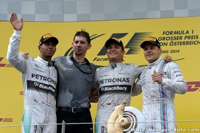 Wolff cite le Grand Prix d’Autriche 2014 comme son préféré