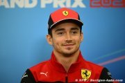 Leclerc espère 'des progrès' de Ferrari à Suzuka