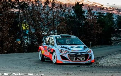 Hyundai on the pace but out of luck in Rallye Monte-Carlo