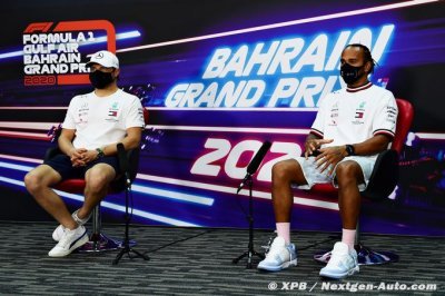 Hamilton défend Bottas&nbsp;: il a joué de malchance et ce n’est pas facile d’être mon coéquipier…